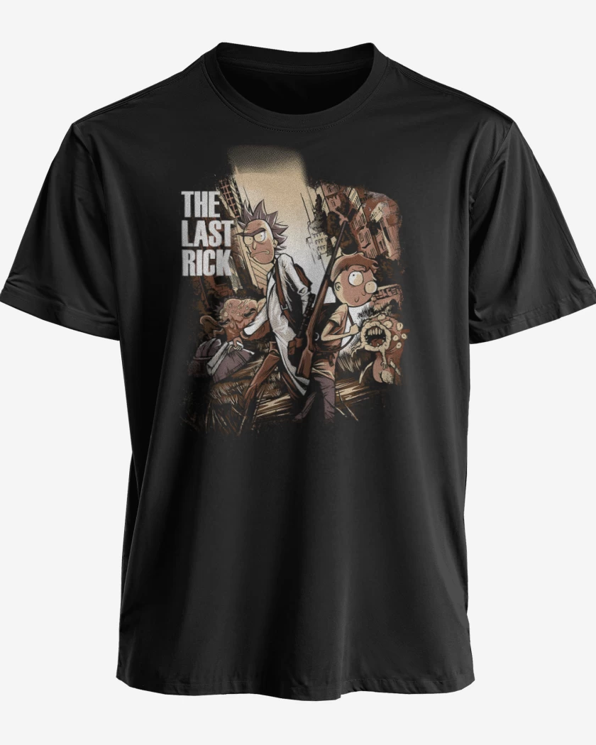 Polera premium Negro de The Last Rick