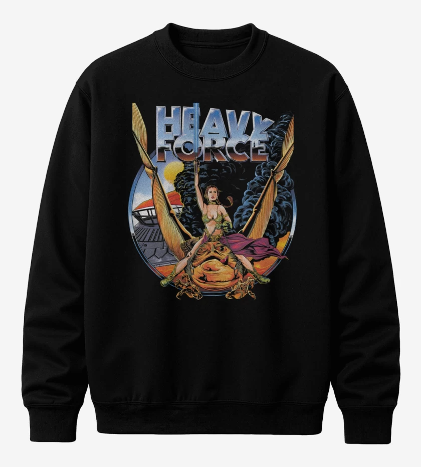 Poleron polo Negro de Heavy Force