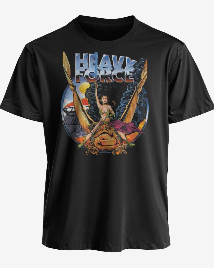 Polera premium Negro de Heavy Force