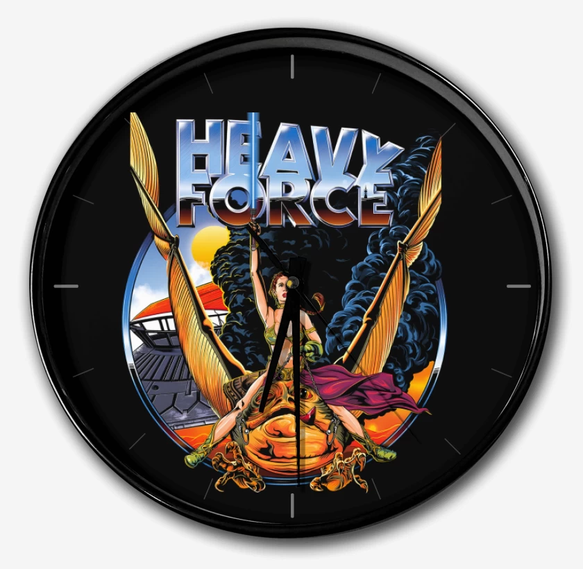 Reloj Negro de Heavy Force