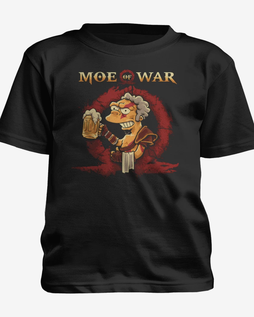 Polera de niño Negro de Moe of War