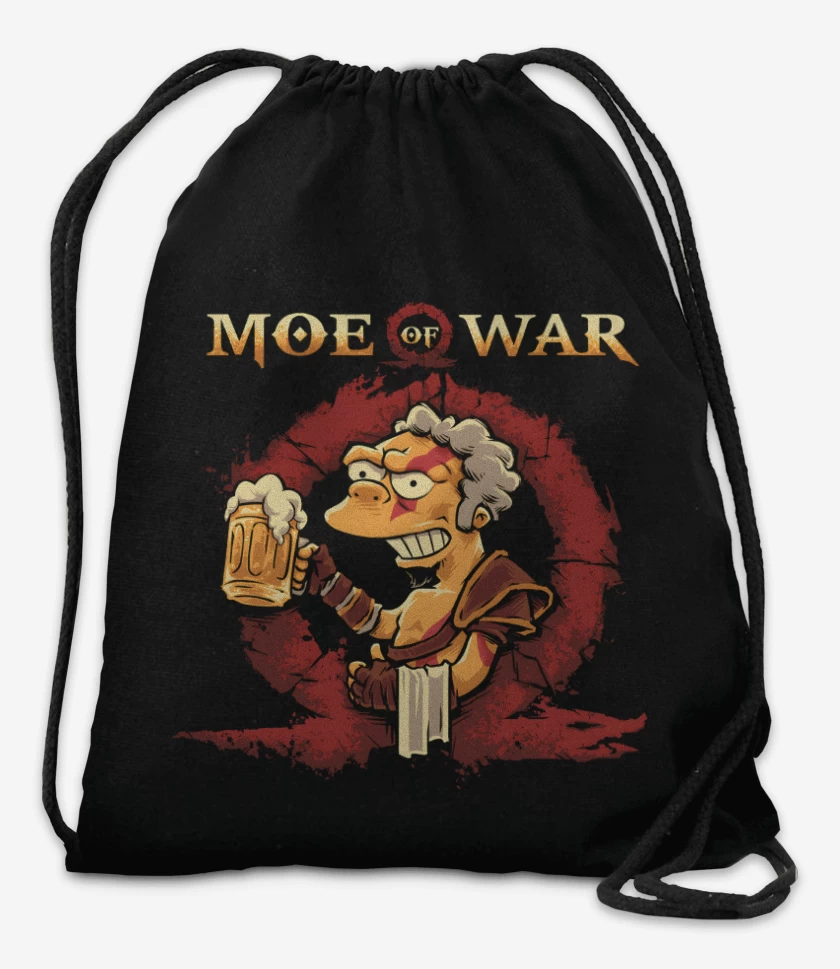 Mochila Negro de Moe of War