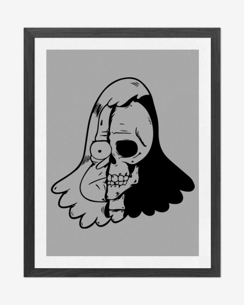 Cuadro decorativo Gris Melange de Un show mas 5