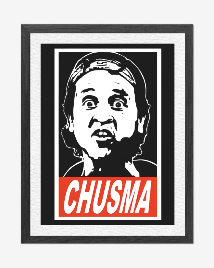 Cuadro decorativo Negro de Chusma