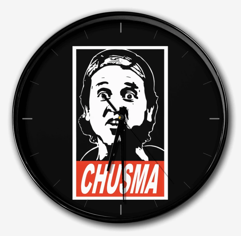 Reloj Negro de Chusma