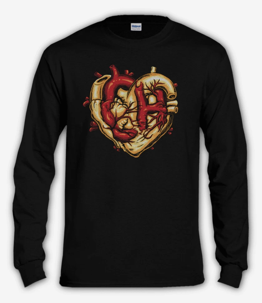 Polera manga larga Corazon de Astucia 