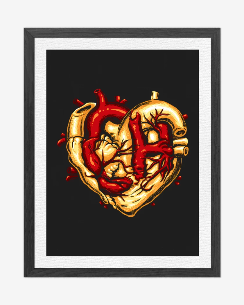 Cuadro decorativo Corazon de Astucia 