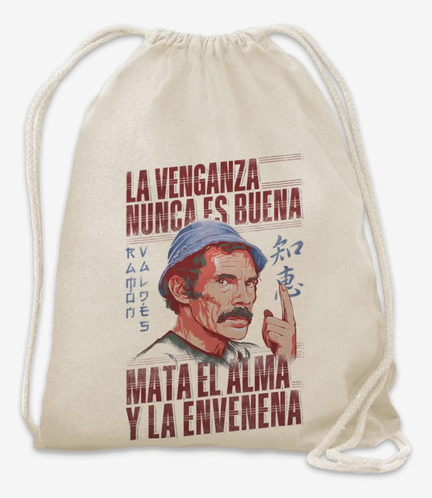 Mochila Blanco de Consejo de Sabio
