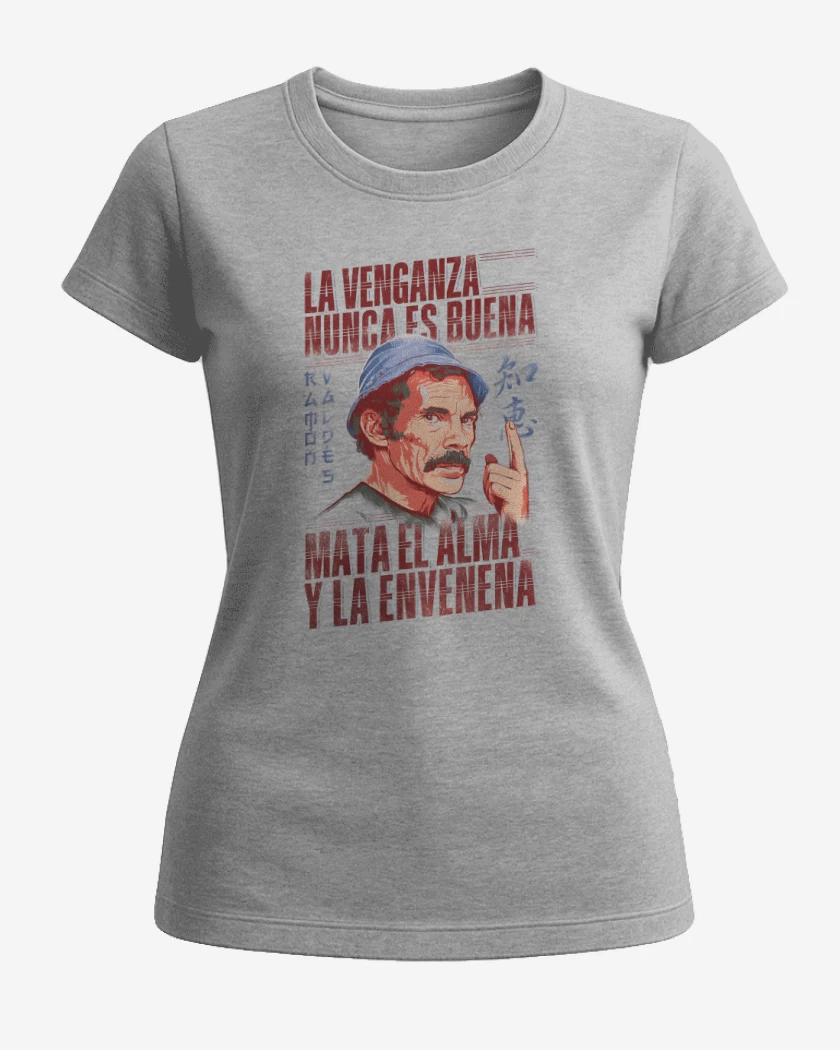 Polera de Mujer Gris Melange de Consejo de Sabio