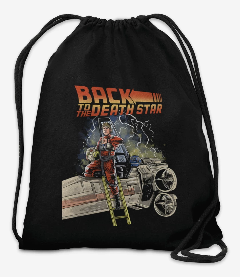 Mochila Negro de Volver a la Estrella de la Muerte