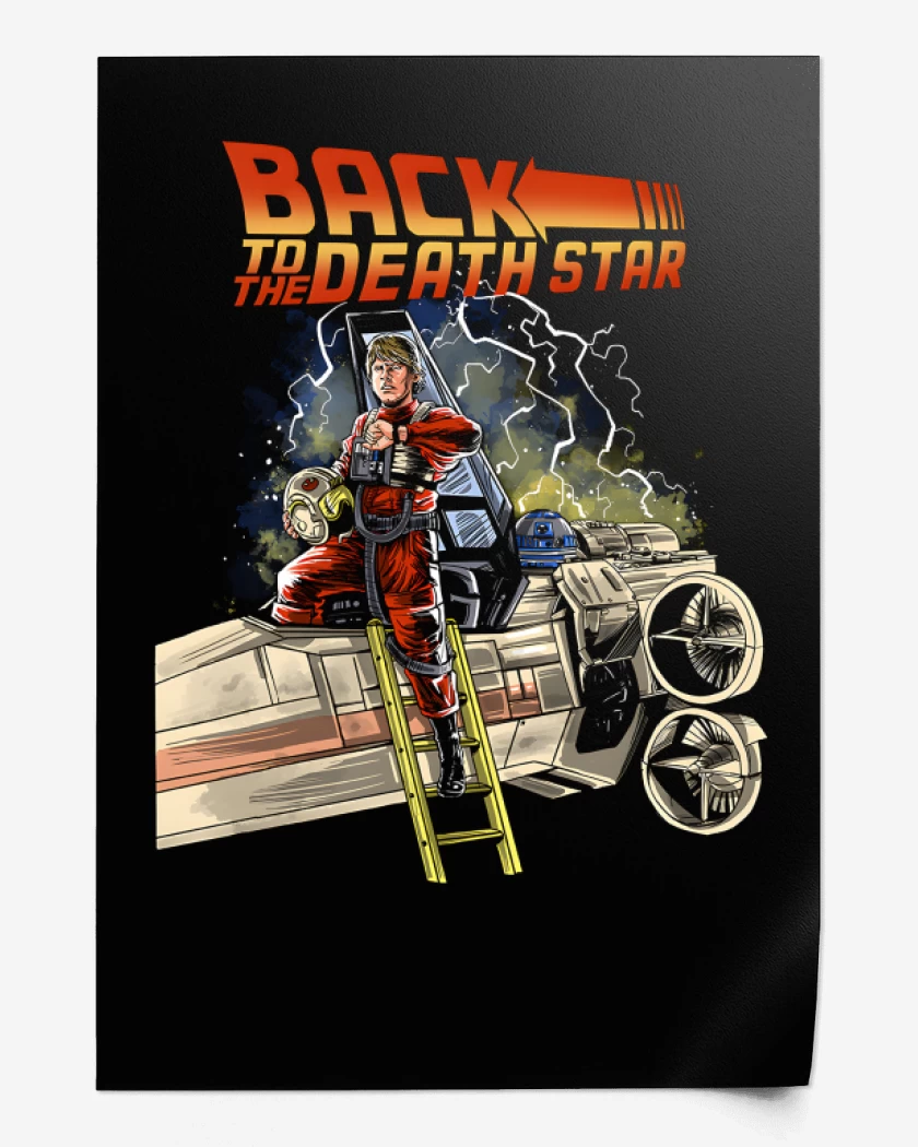 Print Volver a la Estrella de la Muerte