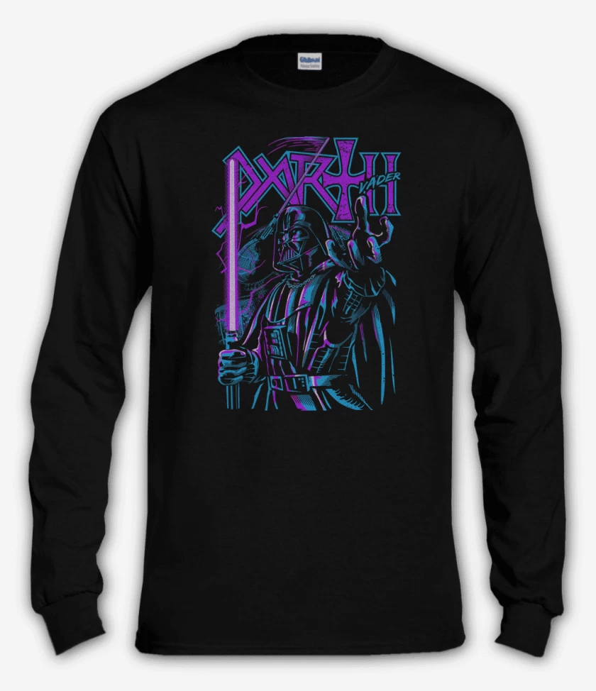Polera manga larga Negro de Vader DARTH