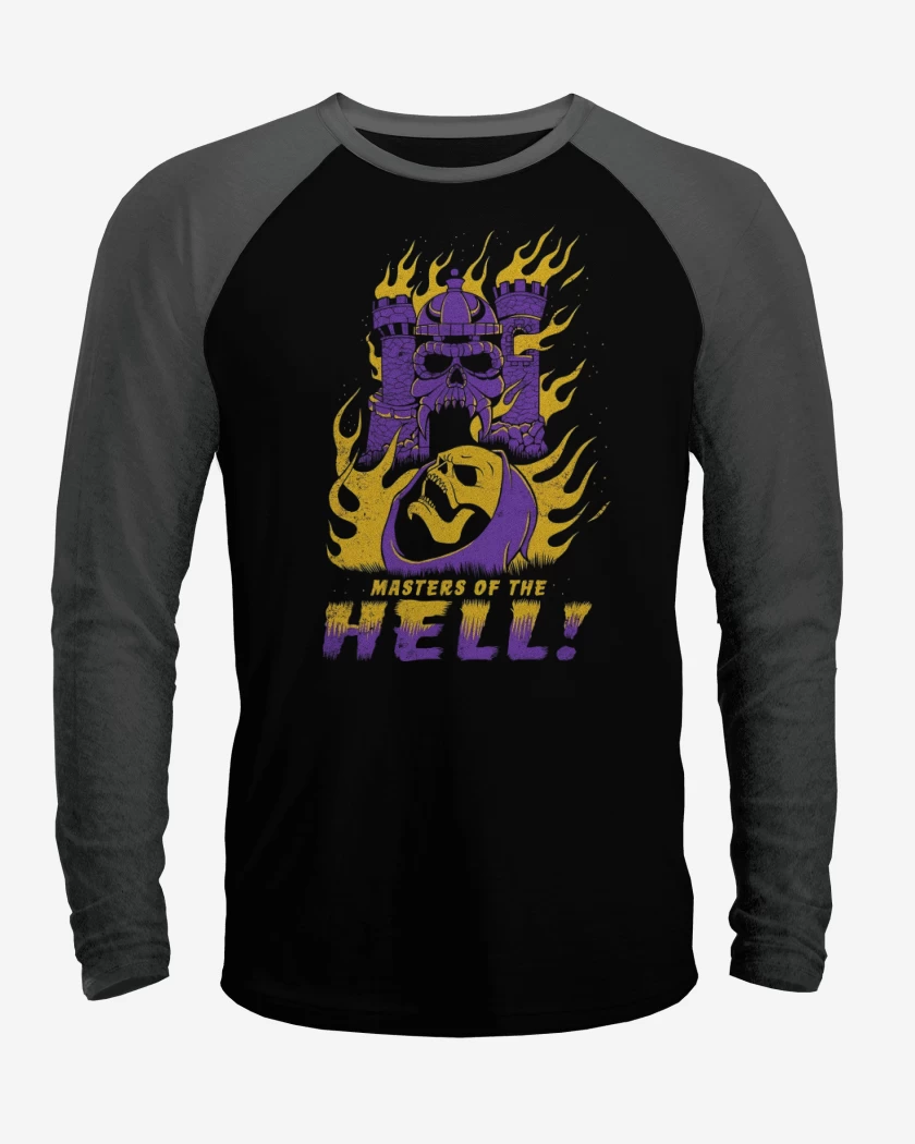 Polera Raglan Masters of the Hell