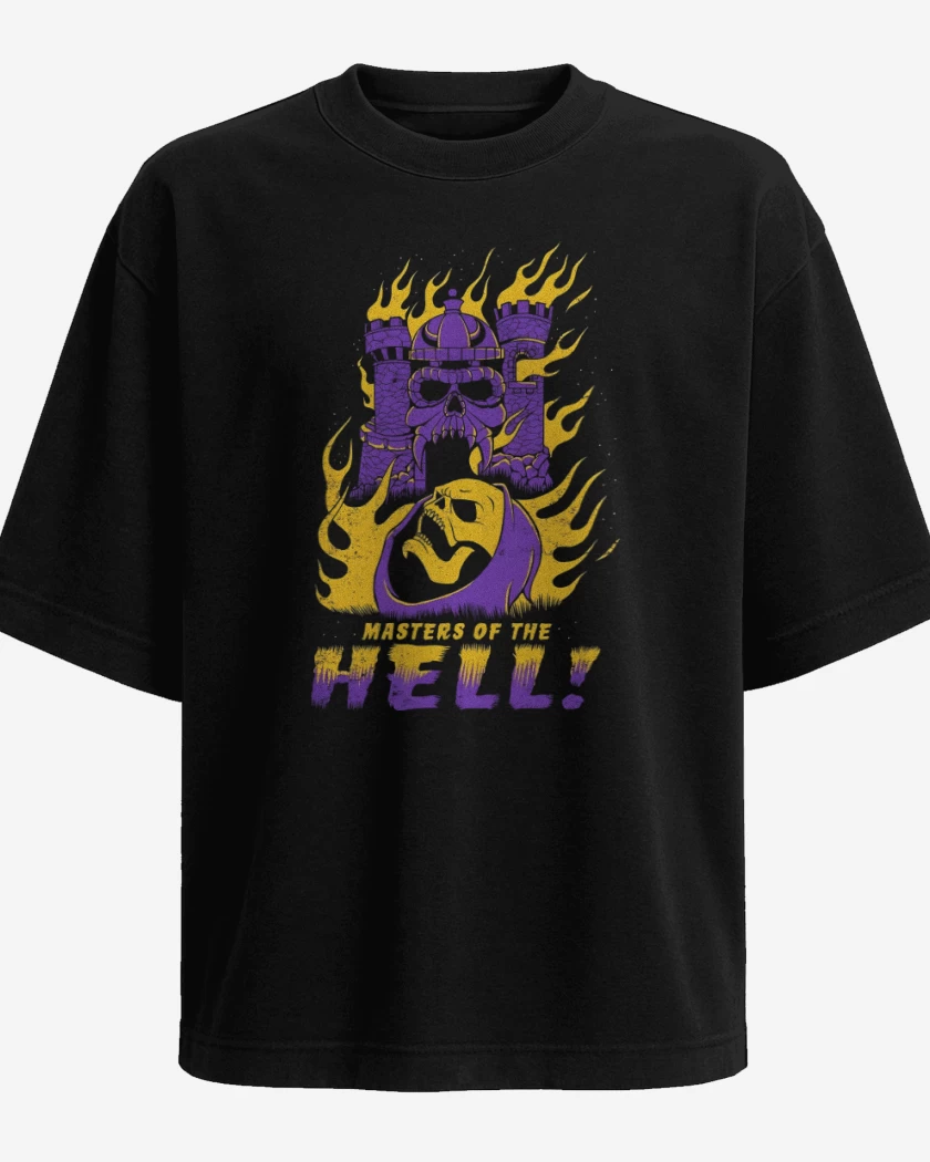 Polera Oversize Masters of the Hell
