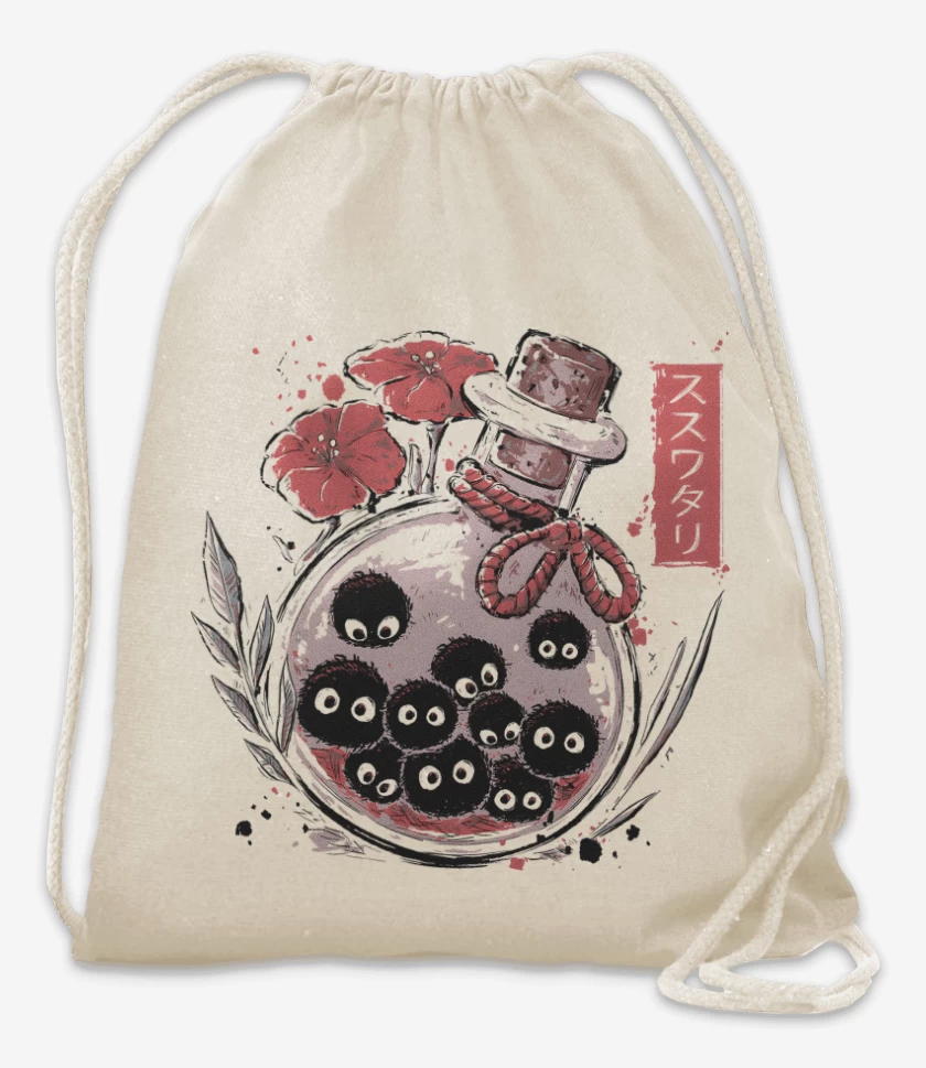 Mochila Blanco de Susuwatari 