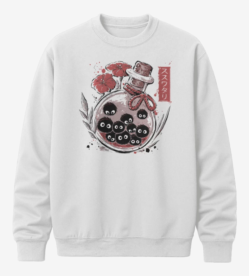 Poleron polo Blanco de Susuwatari 