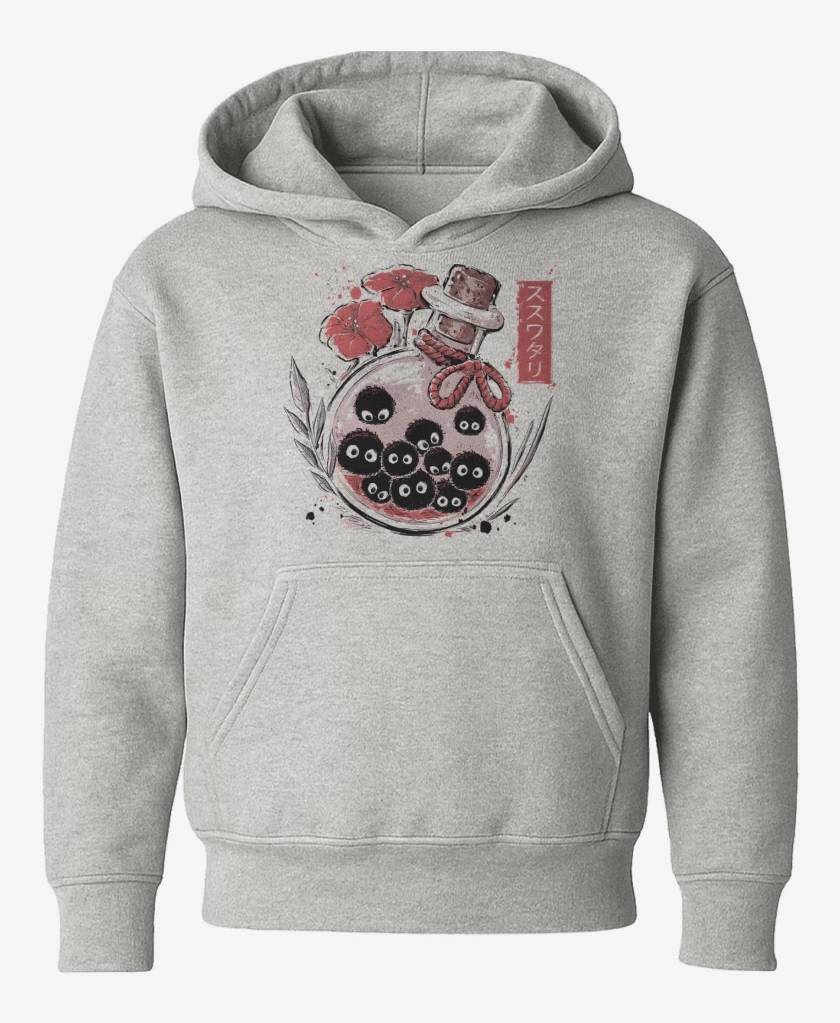 Poleron de niño Gris Melange de Susuwatari 