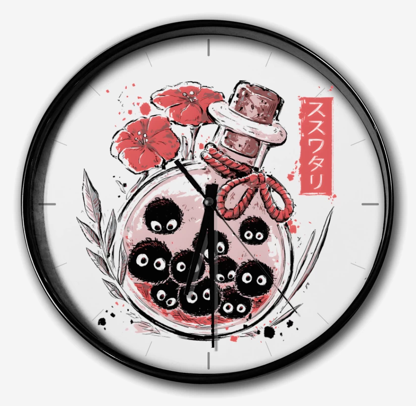 Reloj Blanco de Susuwatari 