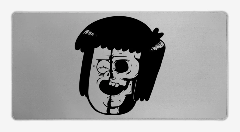 Mouse pad Gamer Gris Melange de Un show mas 6