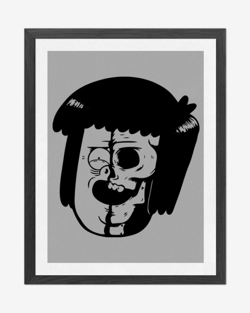 Cuadro decorativo Gris Melange de Un show mas 6