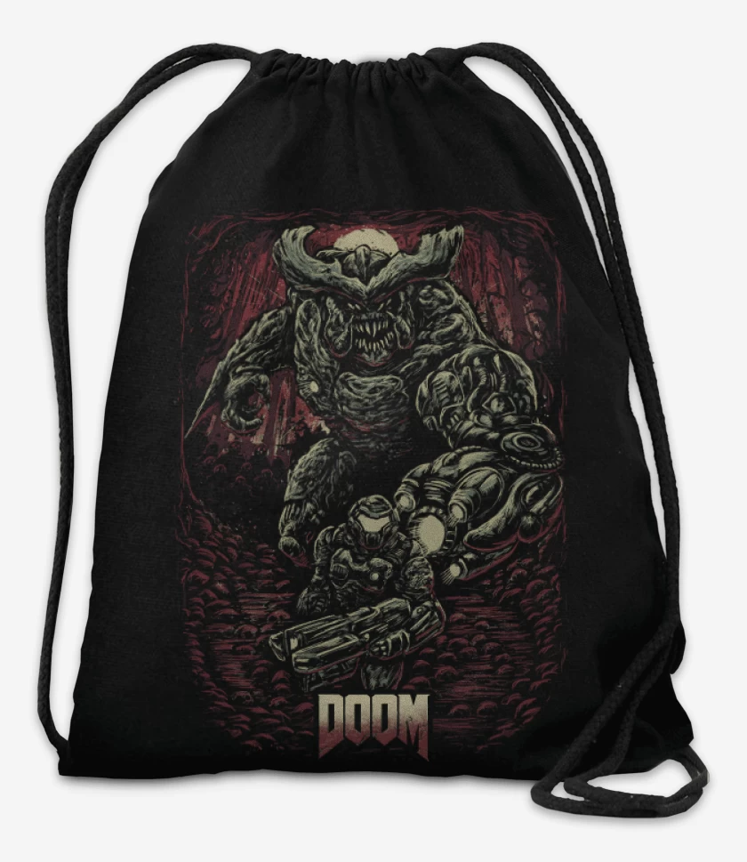 Mochila Negro de Doom 2016