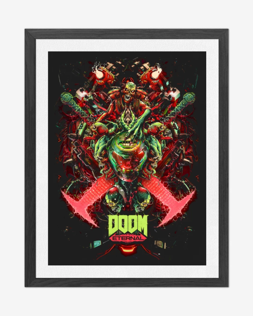 Cuadro decorativo Doom Eternal