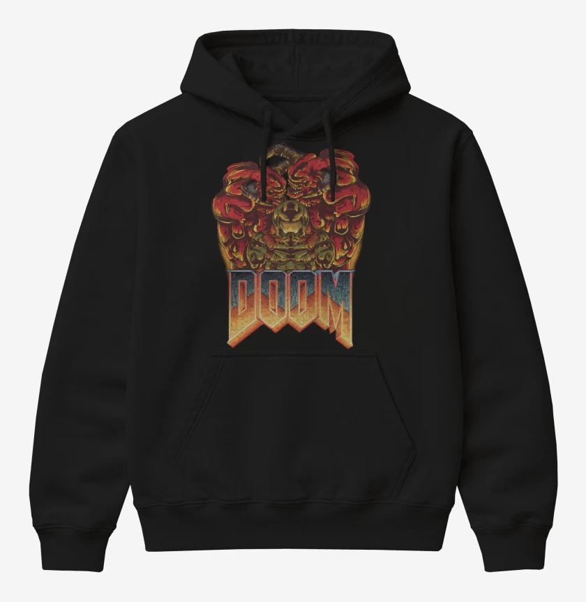 Poleron Canguro básico Doom 2016 II