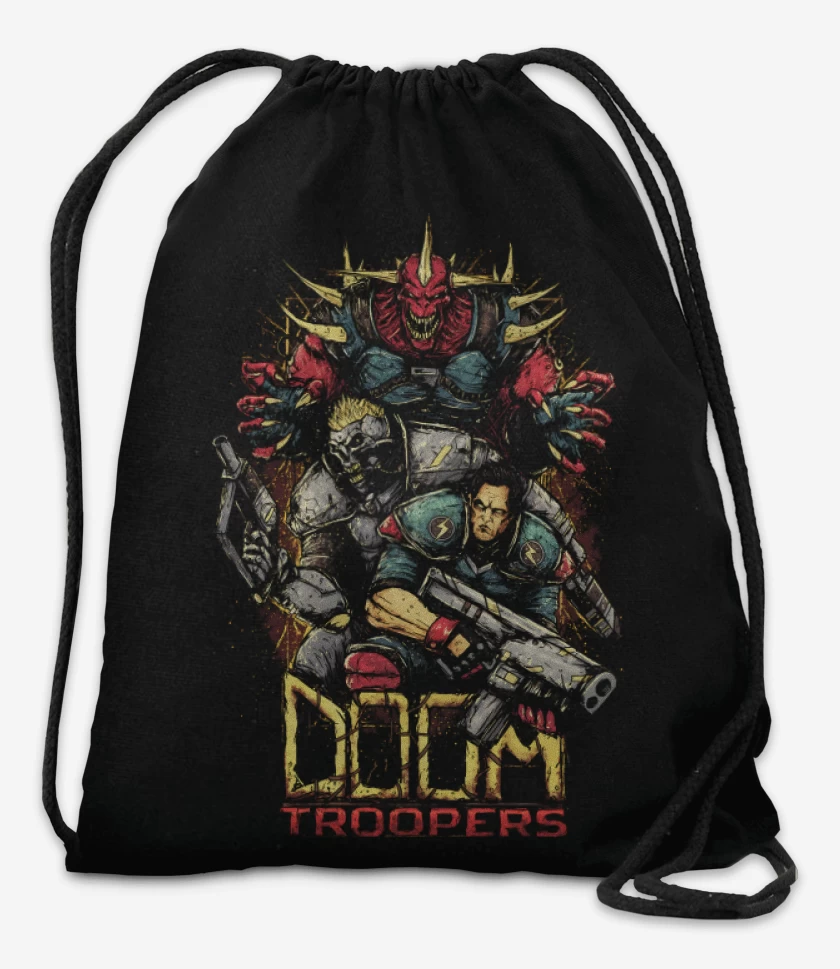 Mochila Negro de Doom Slayers