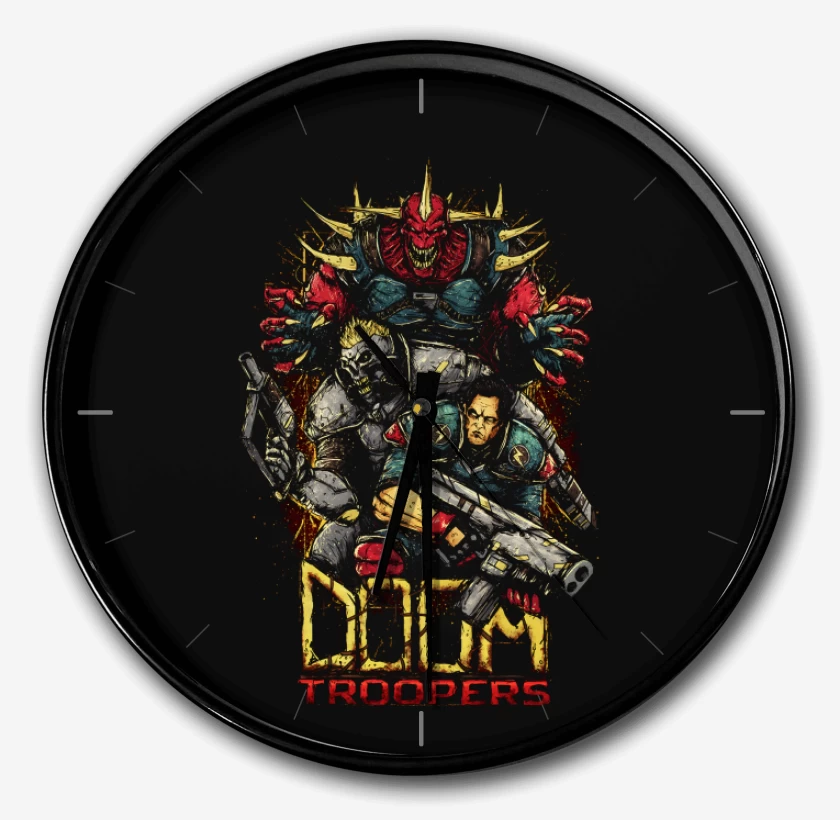 Reloj Negro de Doom Slayers