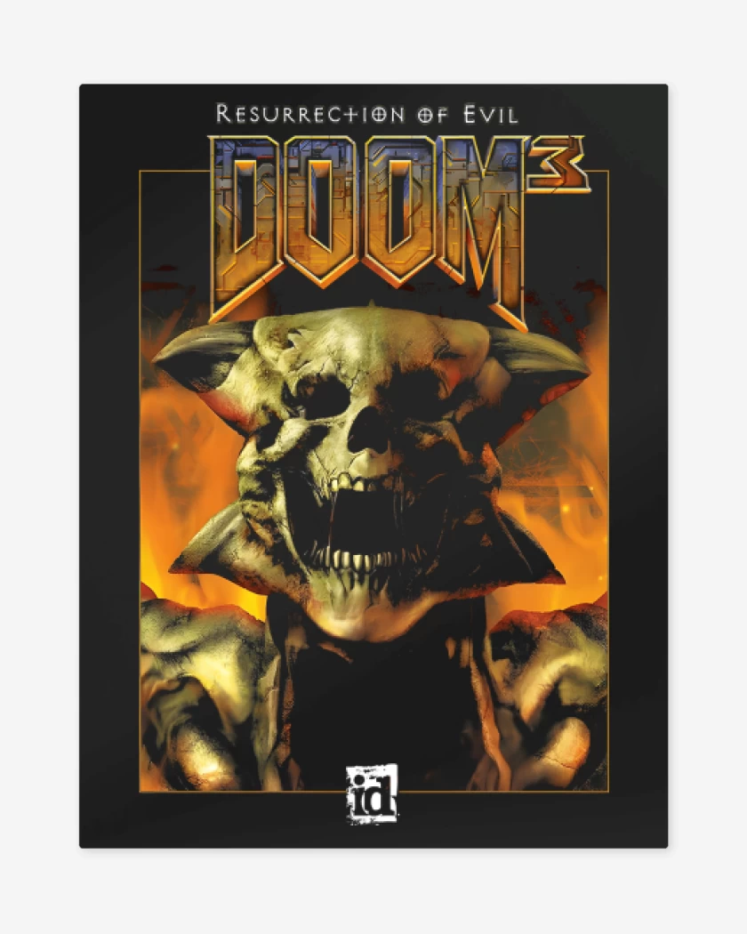 Print metalico Resurrection of Evil