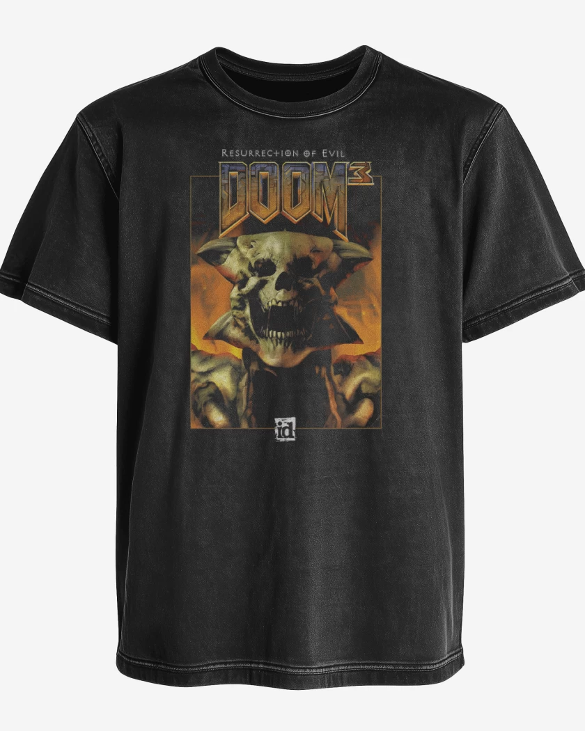 Polera desgastada Resurrection of Evil