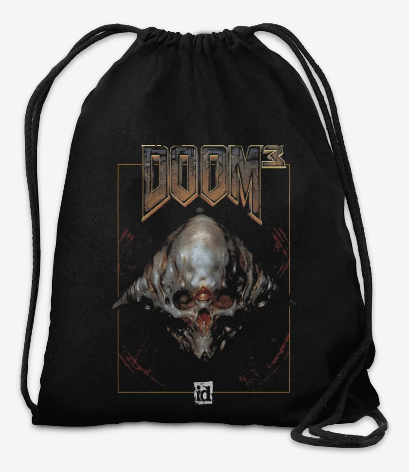 Mochila Negro de Doom 3