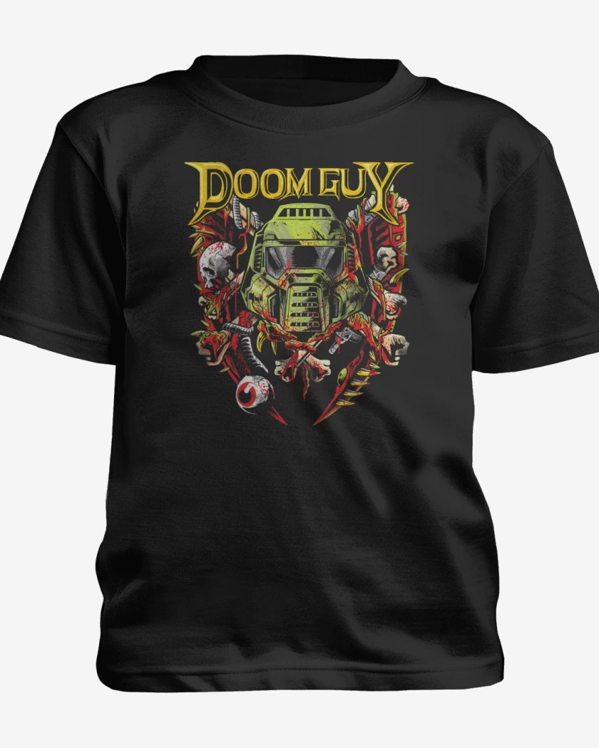 Polera de niño Negro de Megadoom