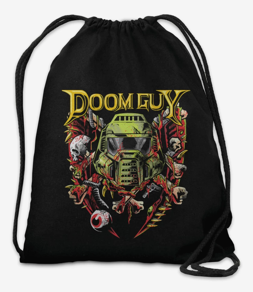 Mochila Negro de Megadoom