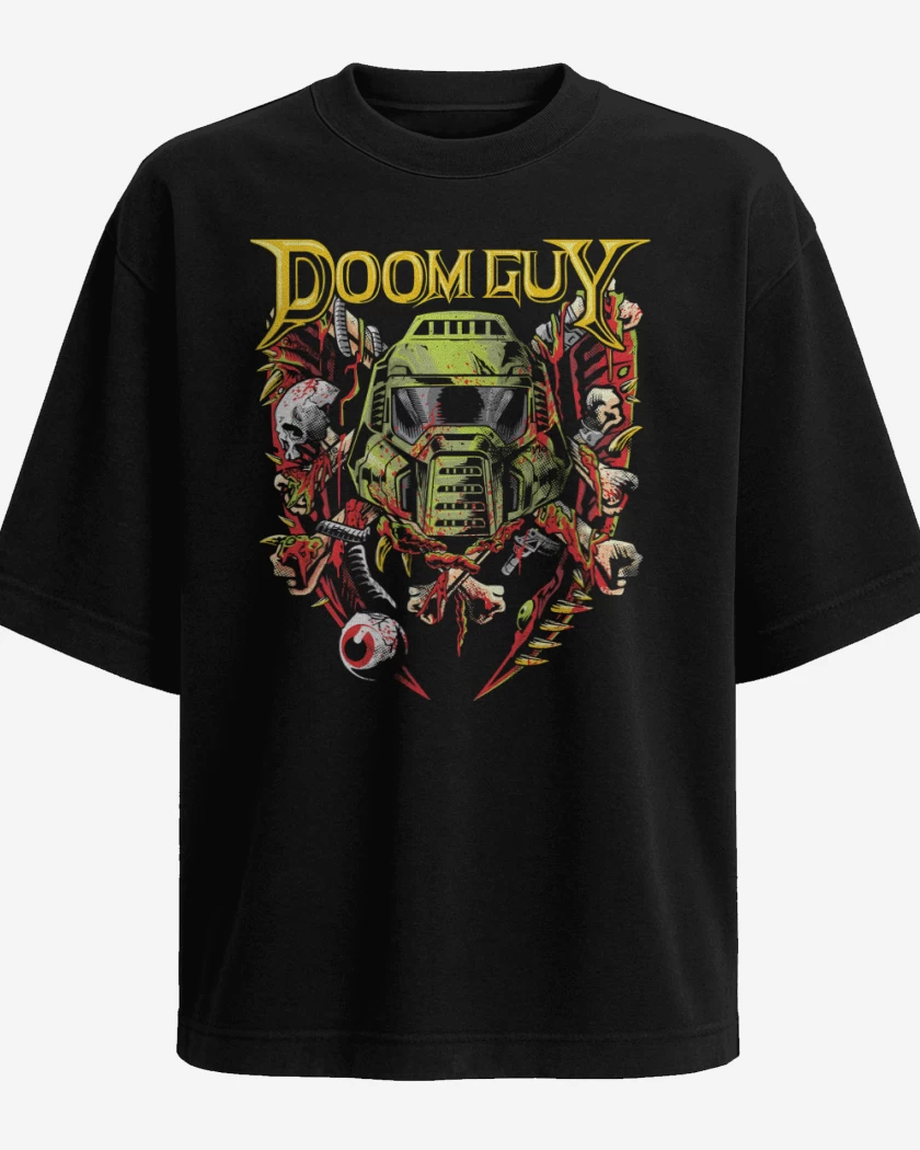 Polera Oversize Megadoom