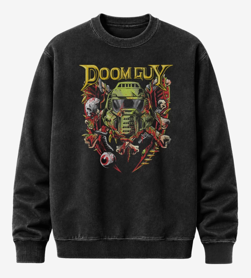 Poleron Polo Acid Wash Megadoom