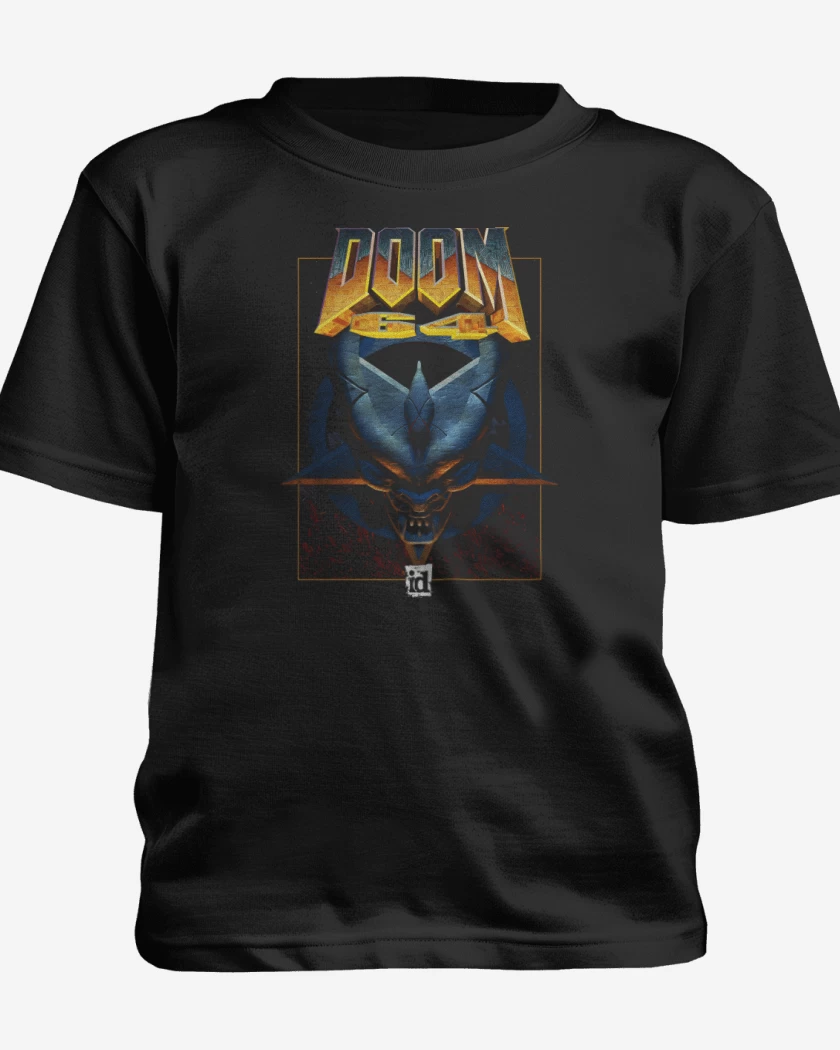 Polera de niño Negro de Doom 64