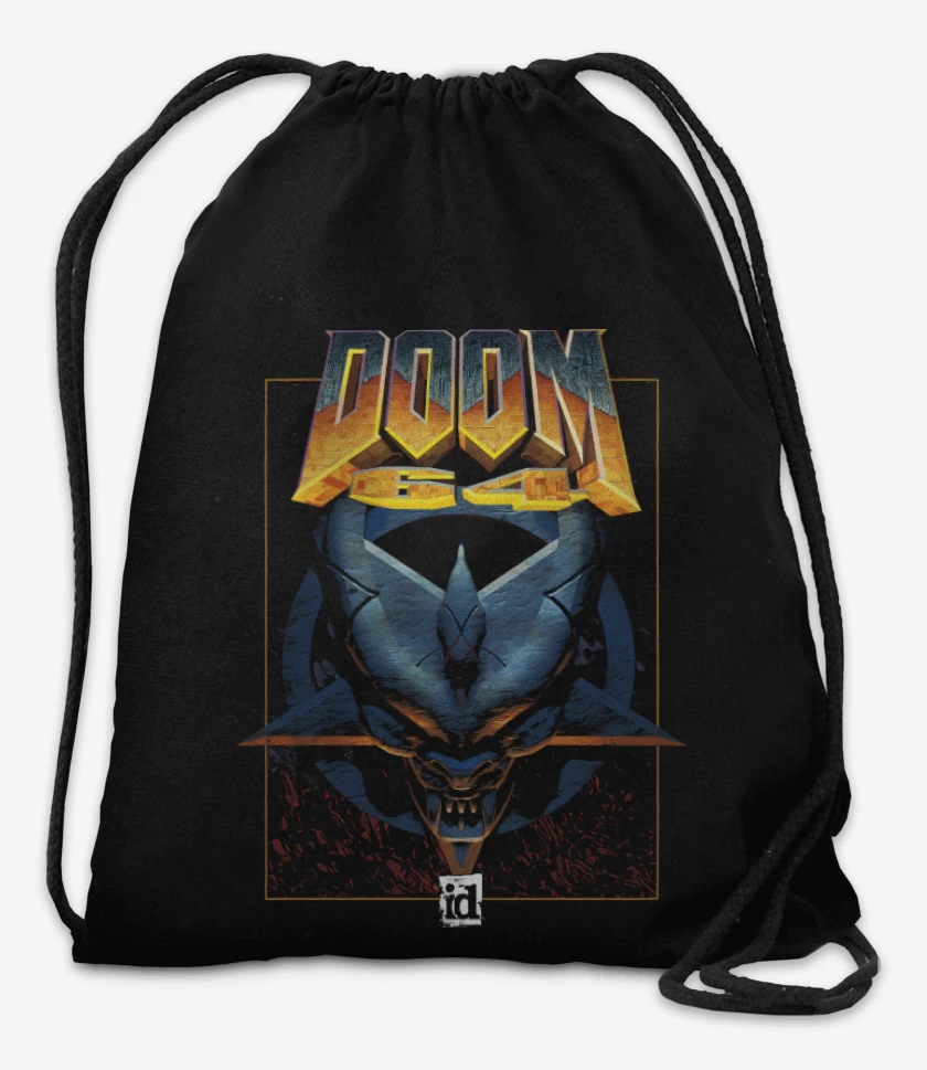 Mochila Negro de Doom 64