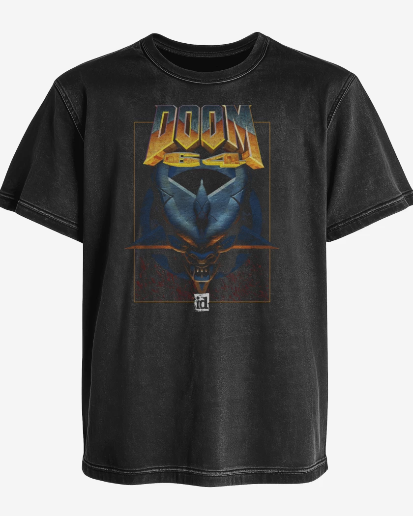 Polera desgastada Doom 64