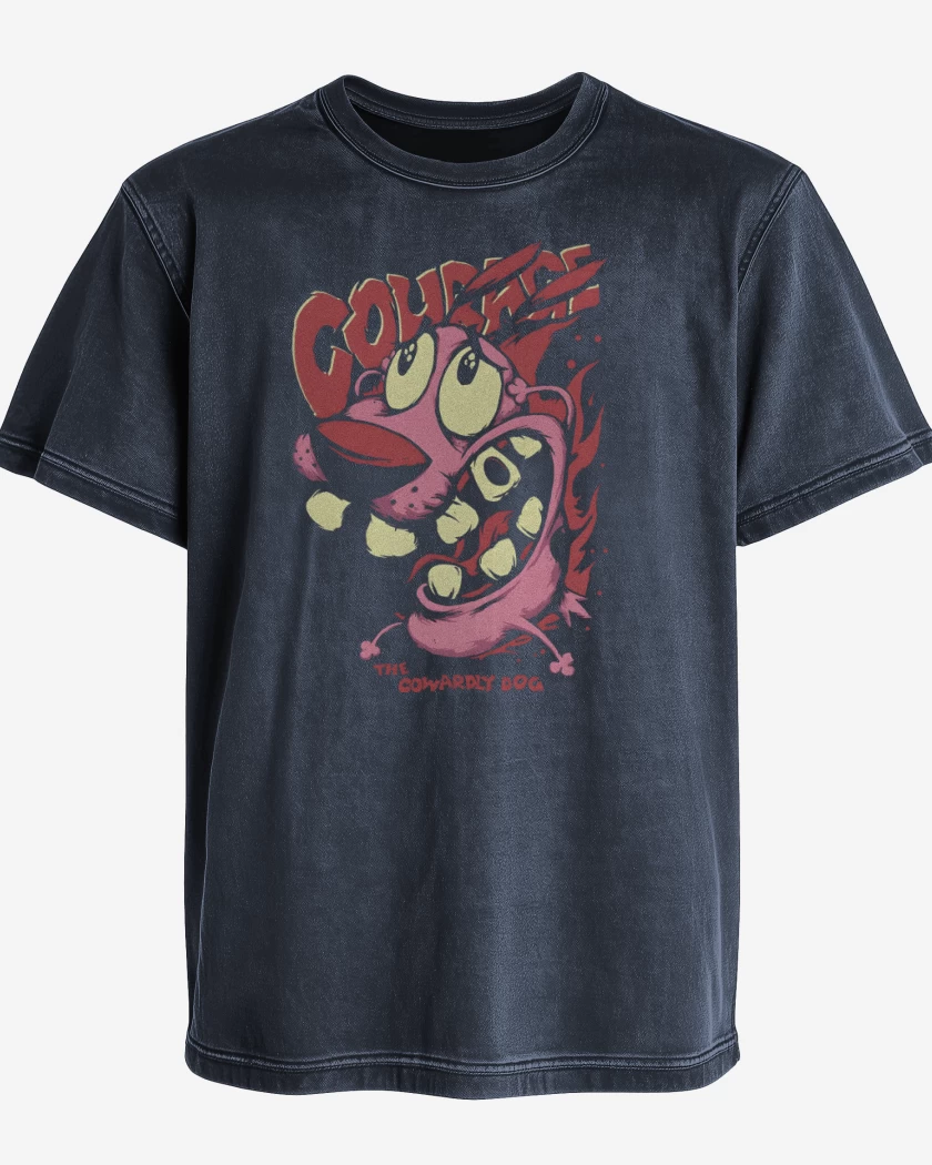 Polera desgastada El Perro Cagón