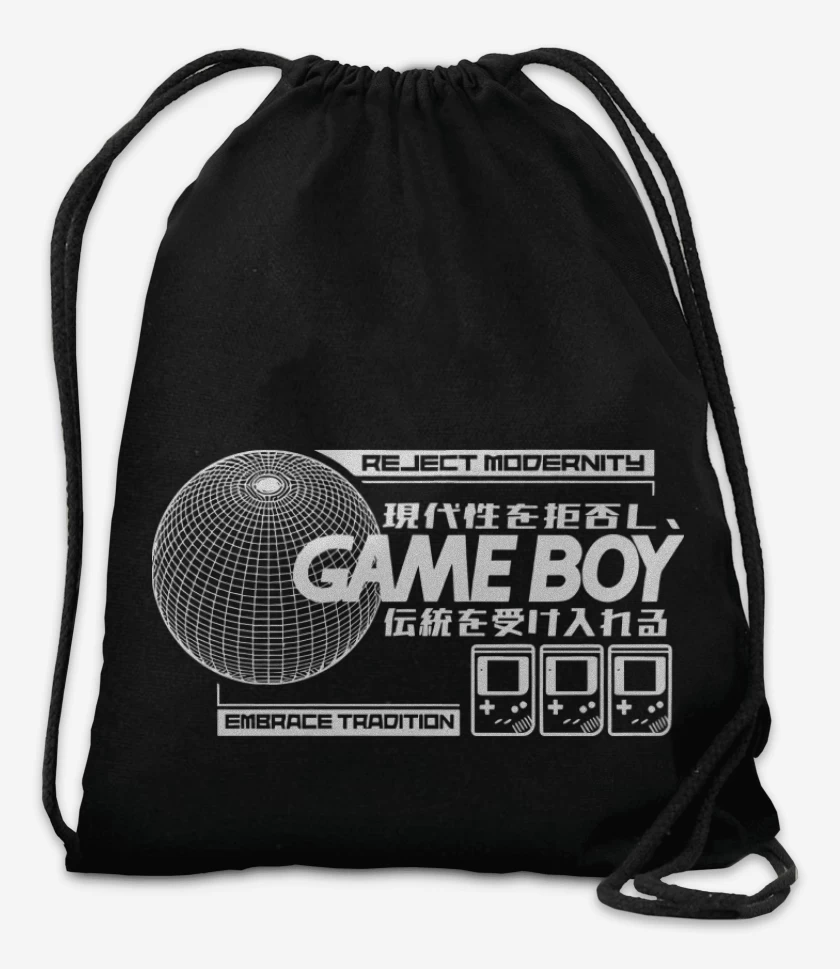 Mochila Negro de Game Boy GB