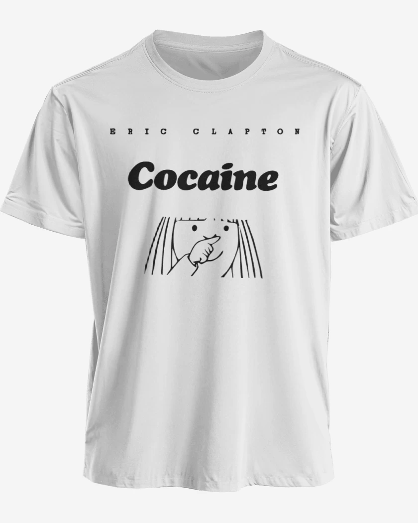 Polera Eric Clapton Cocaine