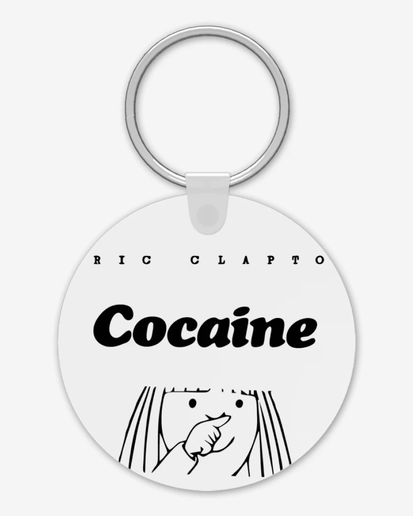 Llavero Eric Clapton Cocaine
