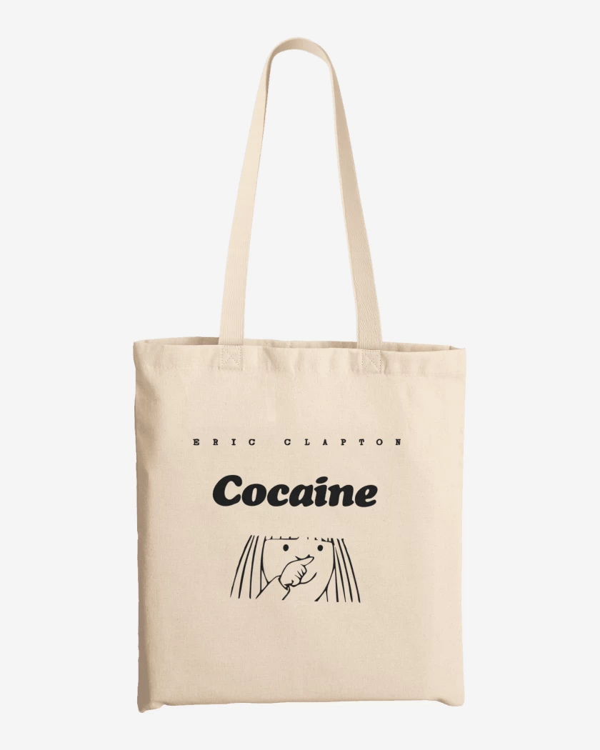 Totebag Eric Clapton Cocaine