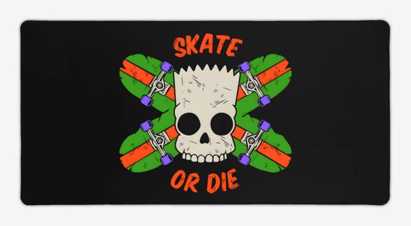 Mouse pad Gamer Skate or Die