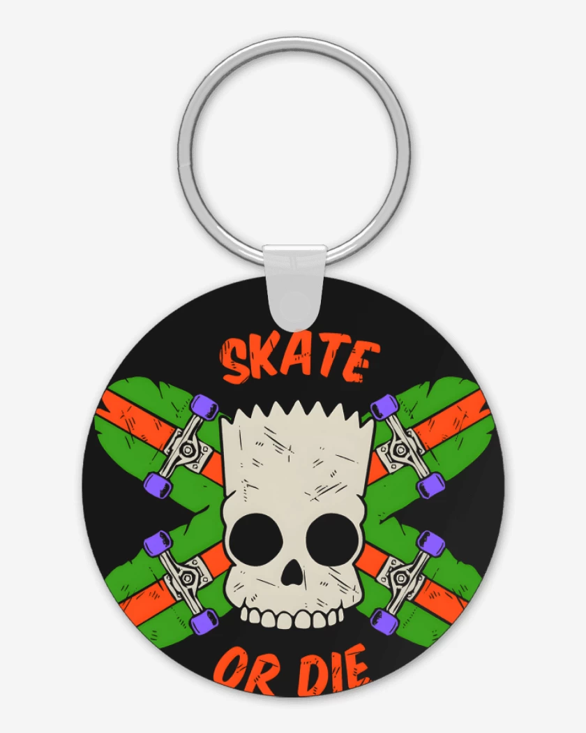 Llavero Skate or Die