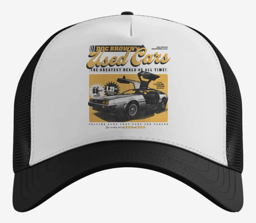 Gorro Delorean del 85
