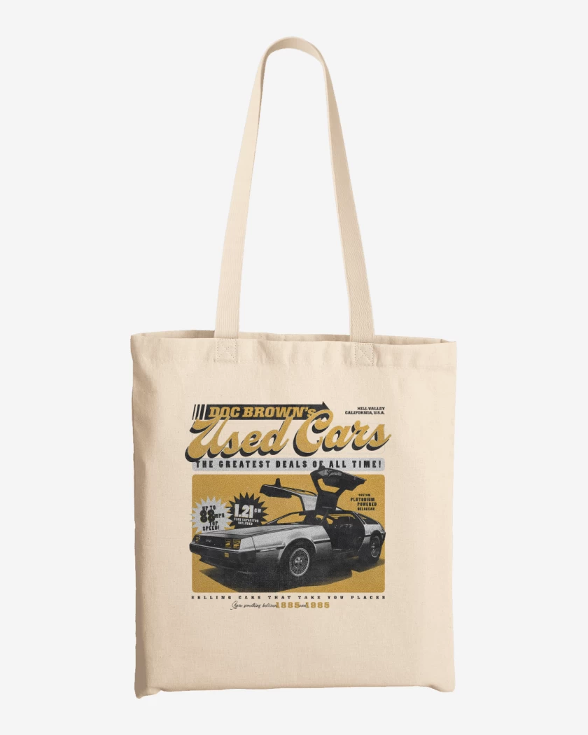 Totebag Delorean del 85