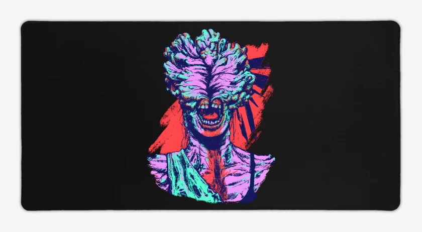 Mouse pad Gamer Negro de Chasqui
