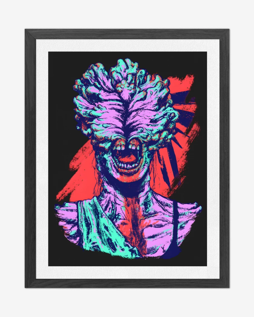 Cuadro decorativo Negro de Chasqui